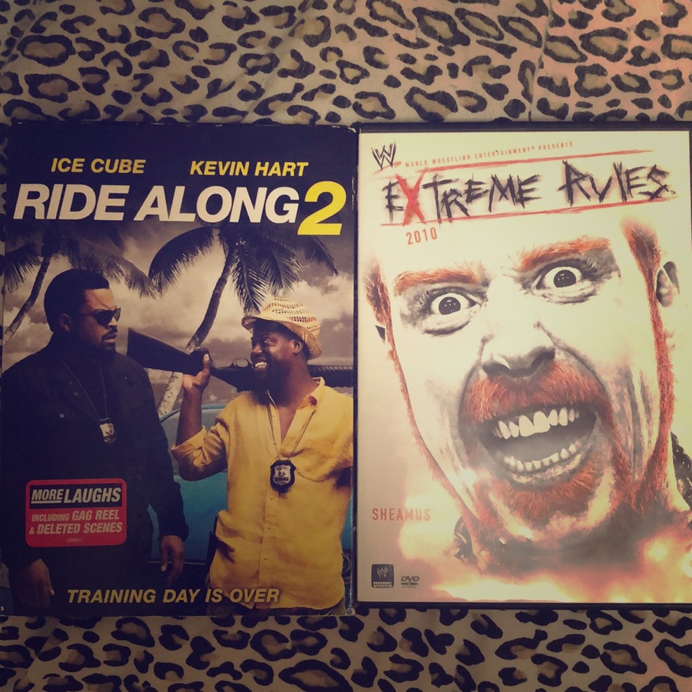 Ride Along 2 & Extreme rules 2010 (wwe) bundle